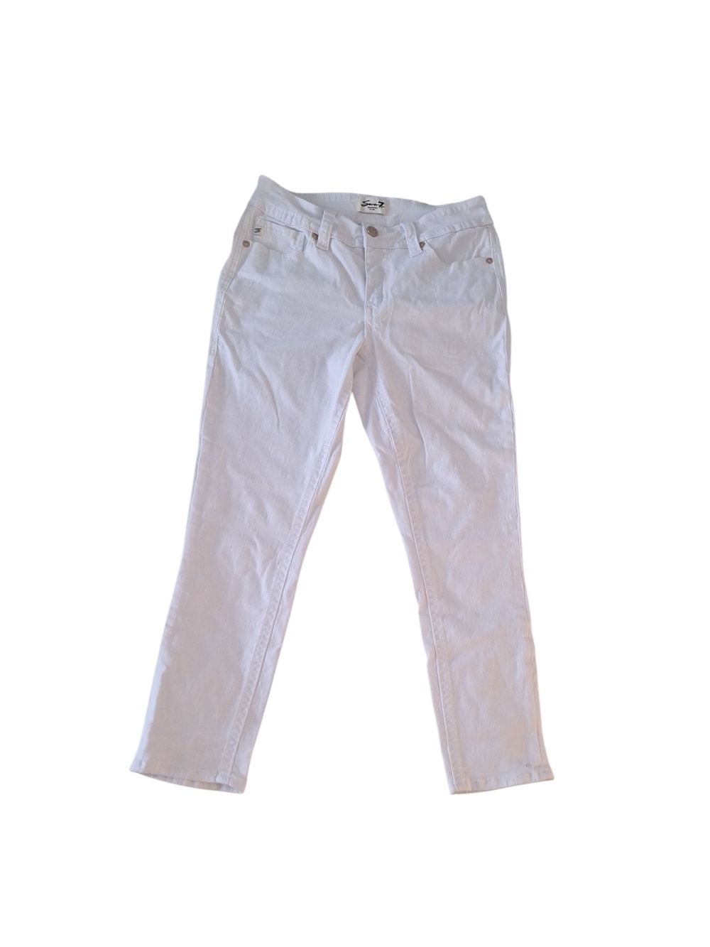 Seven7 White Skinny Jeans for Women